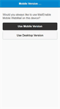 Mobile Screenshot of mail.imega.se